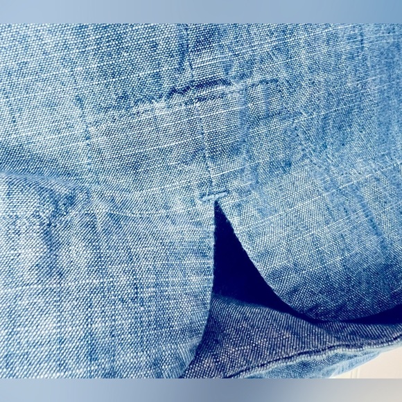 J.Crew Chambray Dress Sz 00 - Picture 4 of 5